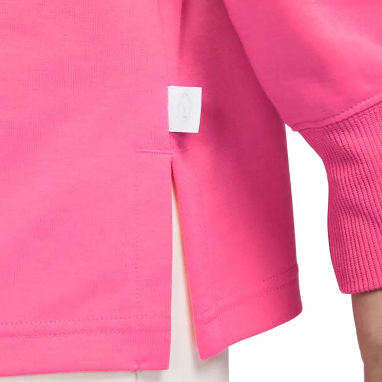 New Nike Dragon New Year's Collection Drop Shoulder Sleeve T Shirt Women's Pink FZ6534-684