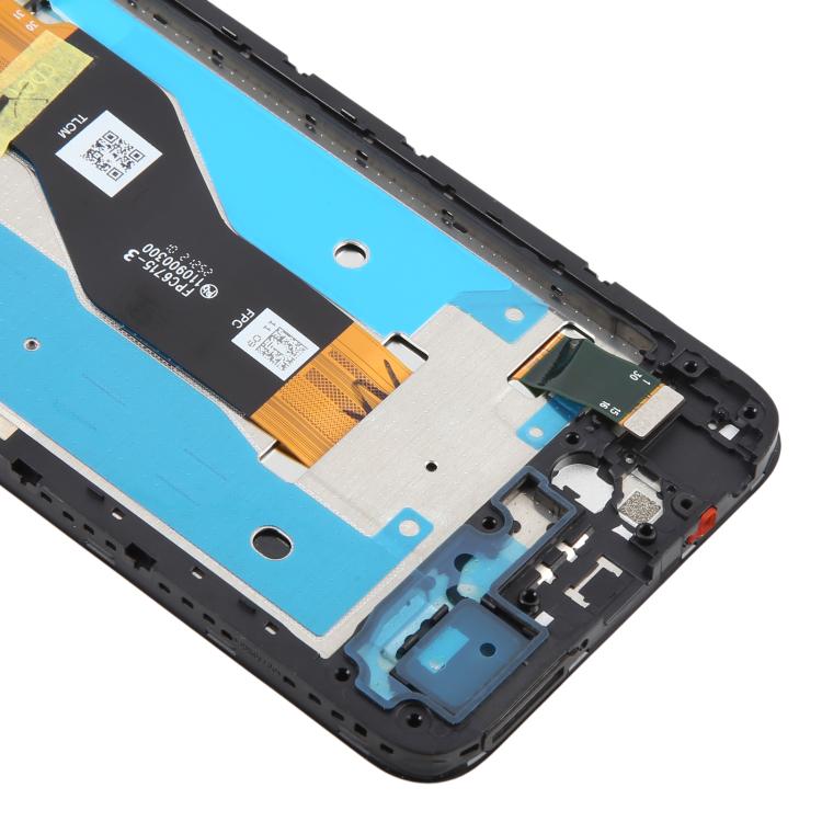 For Infinix Smart 10 X6725 Original LCD Screen Digitizer Full Assembly with Frame