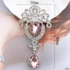 DIY Alloy Sun God Gem Pendant with Pearl and Diamond Accents