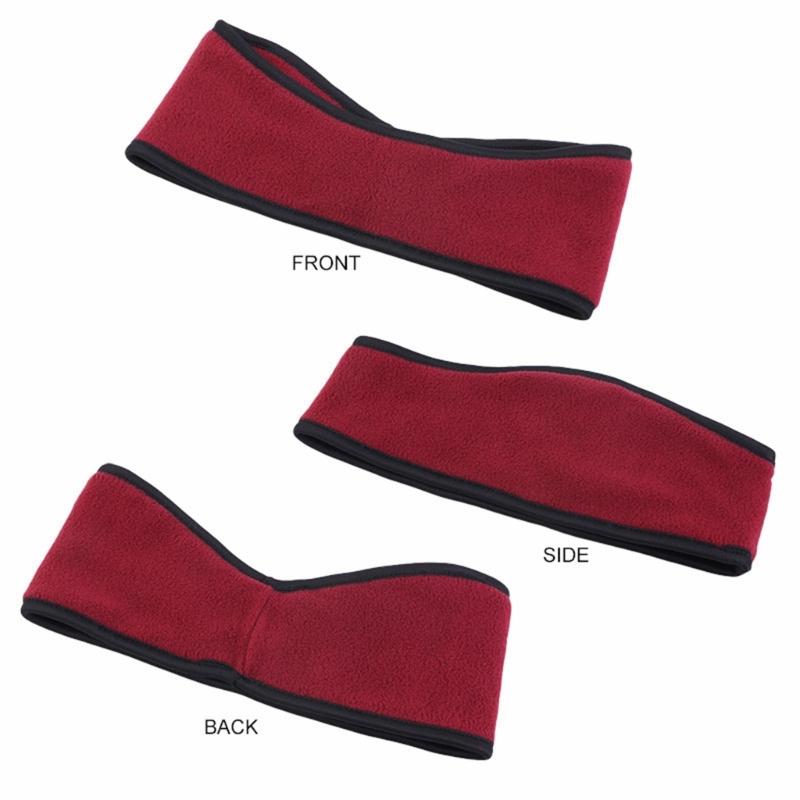 Elastic Sport Headbands Women Winter Warm Earmuff Soft Ear Protecting Headbands for Cold Weather Outdoor Exercise