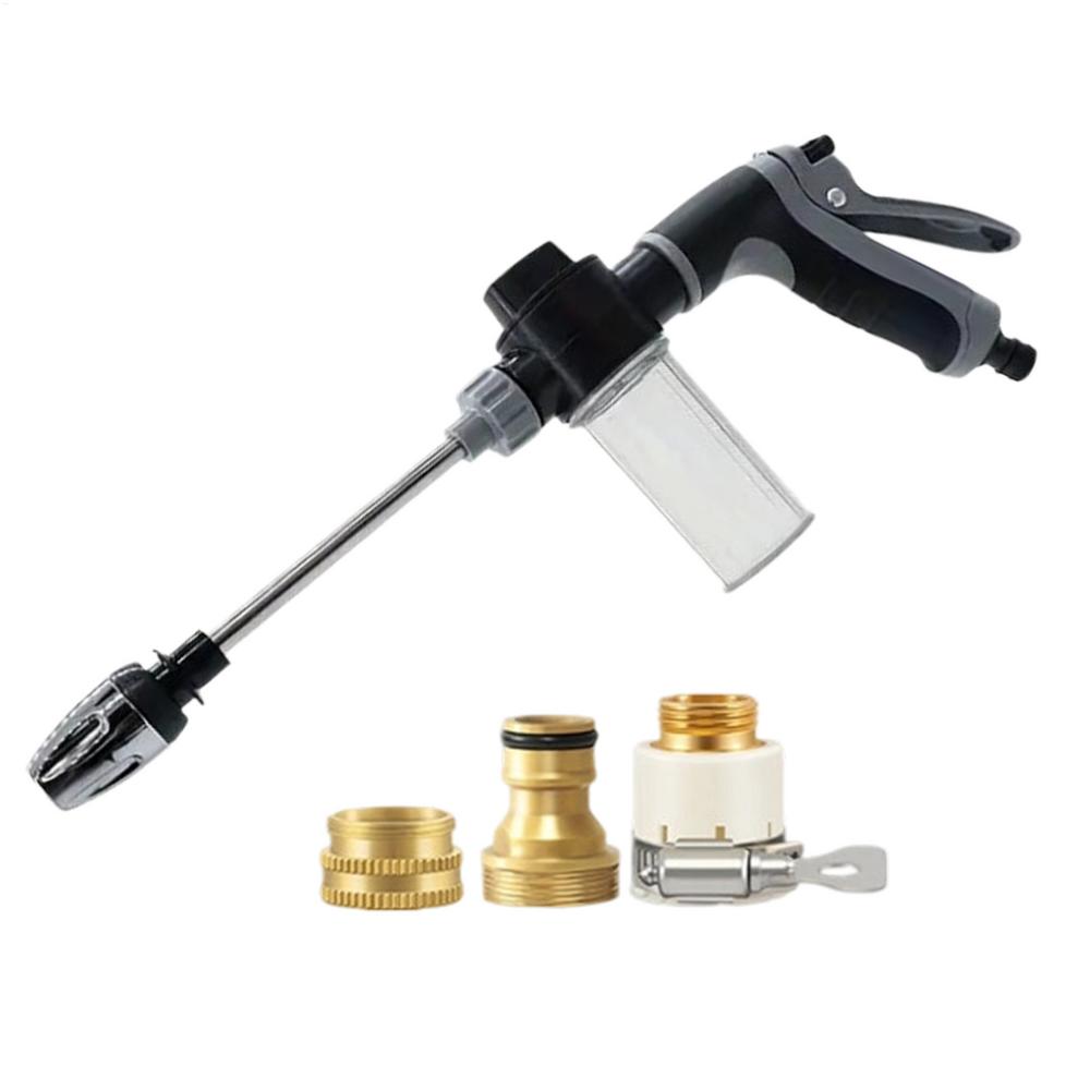 

High Pressure Car Wash Water Spray Gun Garden Water Pipe Nozzle Expandable Watering Tool Powerful Cleaning For Car Garden Yard