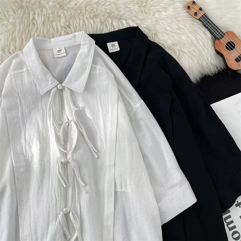 Half Sleeved Men'S Design Sense Niche Summer Trend Top Versatile Handsome Casual Shirt