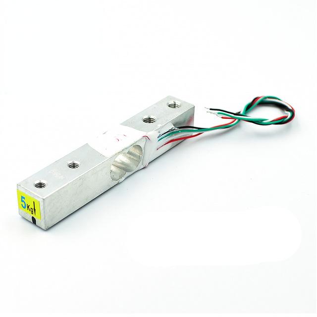 Small Weighing Pressure Sensor with HX711 AD Module - Available in 1kg, 5kg, 10kg Options