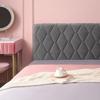 Solid Color All-inclusive Headboard Cover Velvet Bed Headboard Cover  Girl Bedroom