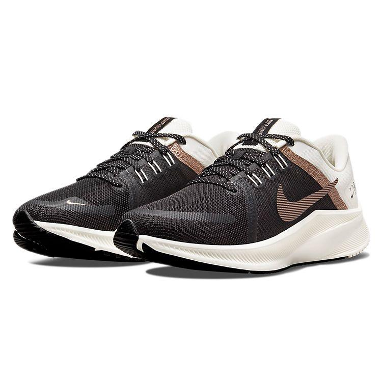 Nike Women's Quest 4 Premium Black Sail Metallic Copper Coin DA8723-001
