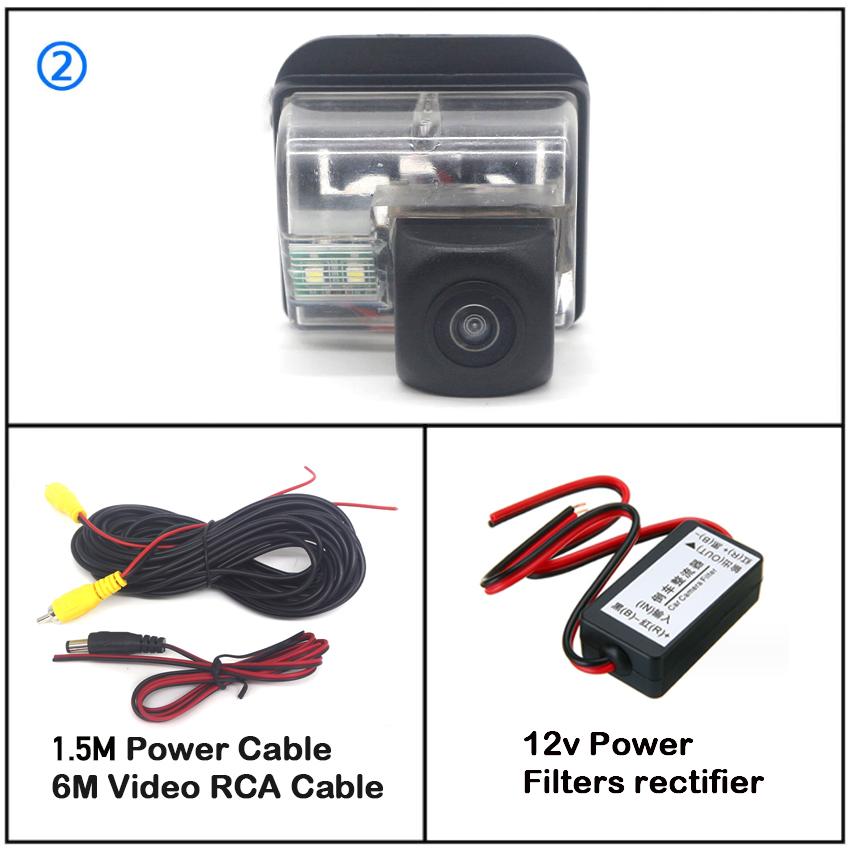 HD 170 Degree Fisheye Lens Starlight Night Vision Car Rear View Reverse Backup Camera For Mazda CX-7 CX7 CX 7 2007~2018