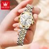 OLEVS Women Watch Luxury Brand Diamond Quartz Watch Fashion Automatic Calendar Waterproof Women Watch
