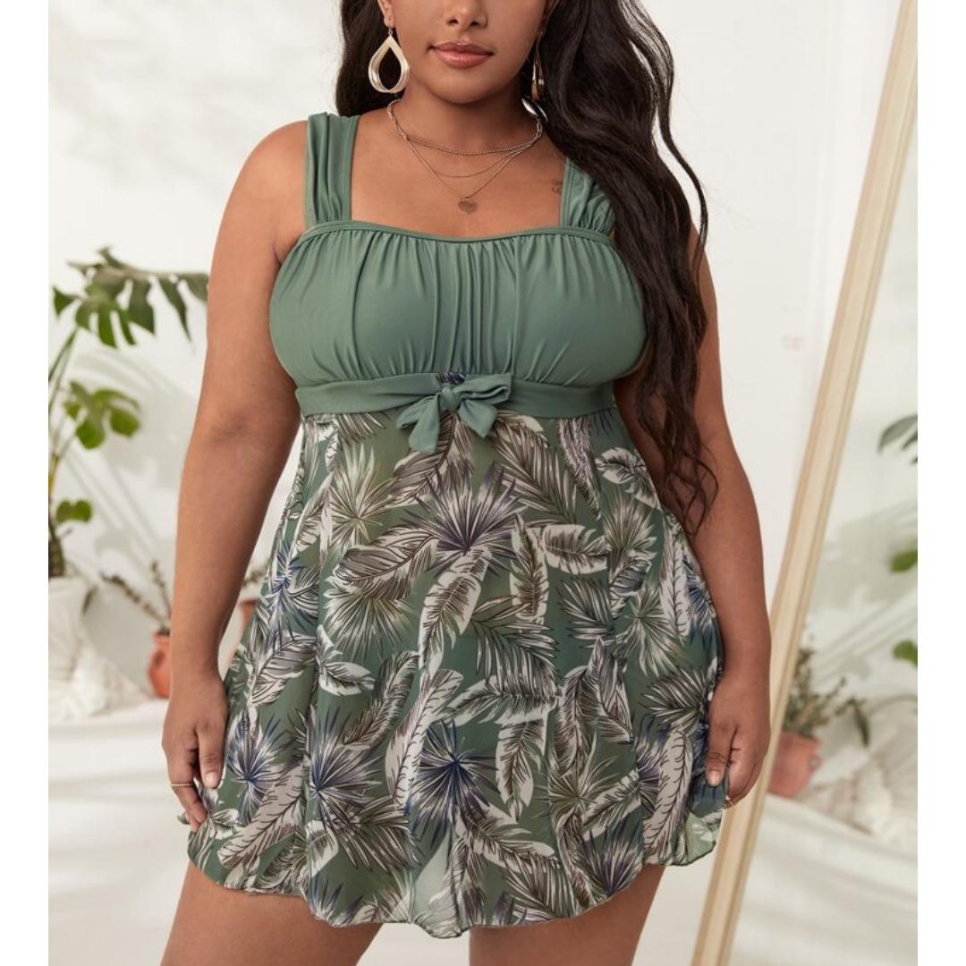 

Большой купальник 0XL-5XL Новый танкини юбка плоские шорты I плавание сексуальный Европа и Америка большой трансграничный 0XL