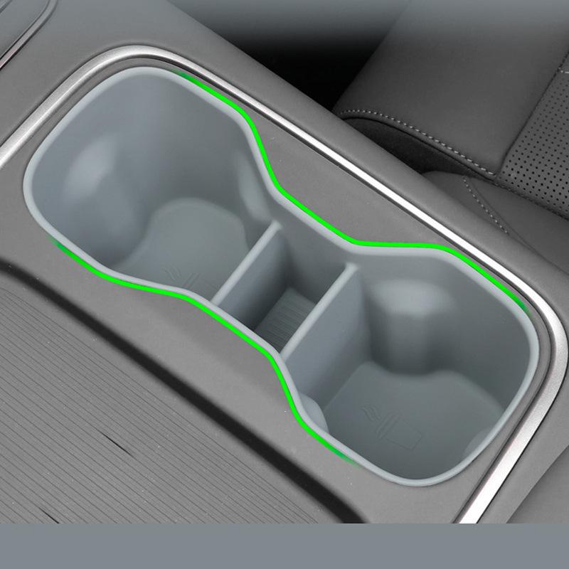 23-24 NIO ES6 Center Console Cup Holder Cover - Car Storage & Decoration Accessories