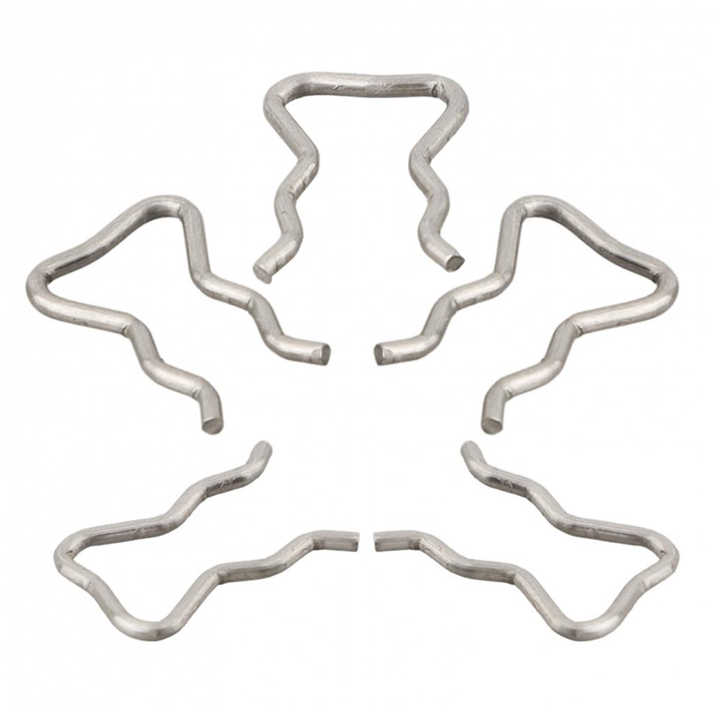 10pc Stainless Steel Diesel Fuel Injector Clip Oil Return Pipe Circlip For Bosch