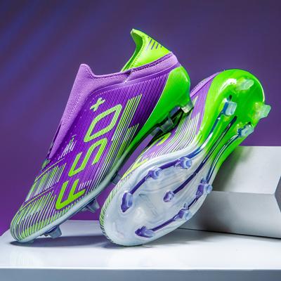 Ag Long-Spike Low-Top Unisex Youth Tf Spiked Training Soccer Shoes