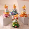 2026 Handmade Wool Knitted Mini Christmas Tree Ornaments for Car Interiors