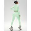 JYL Seamless Quick Dry Long Sleeve Pants Plus Size Yoga Set