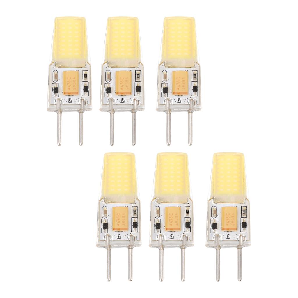GY6.35 Bulb 5W Energy Saving Eye Protection COB Light Bulb for Ceiling Lamp Wall Lamp Table Lamp 6pc