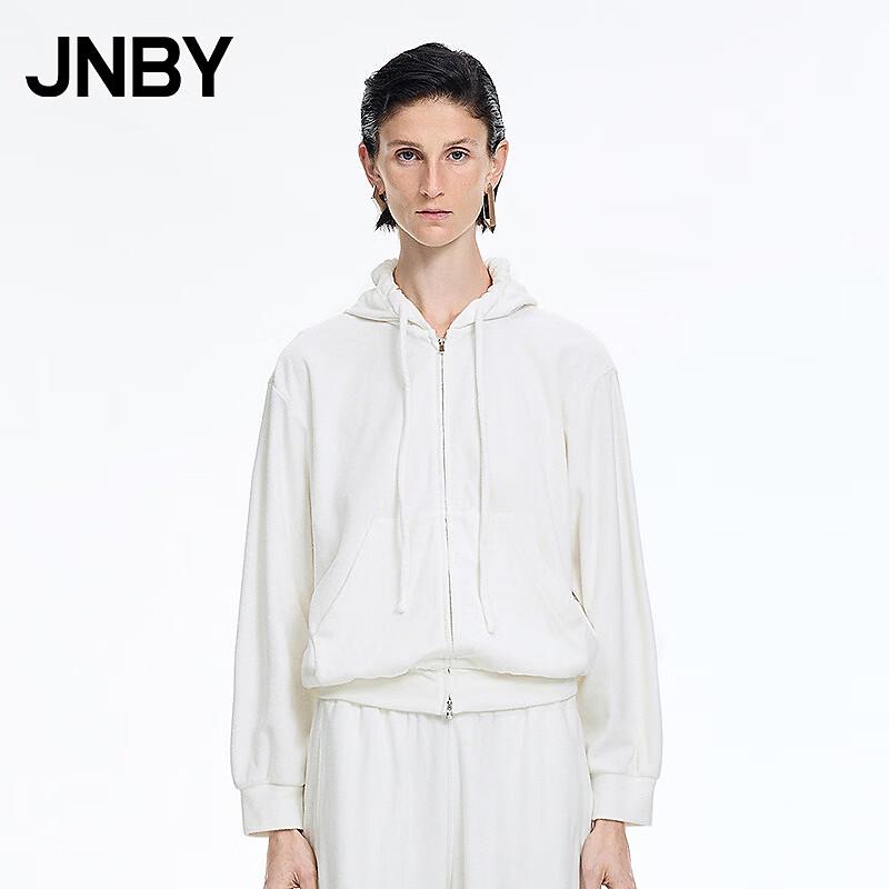 JNBY 2026 Spring Hooded Full-Zip Sweatshirt S