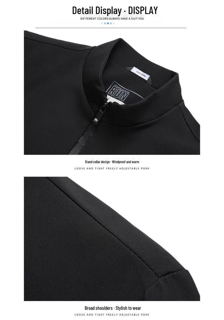 Men's Stand Collar Jacket - 2026 Spring & Autumn Fashion Collection