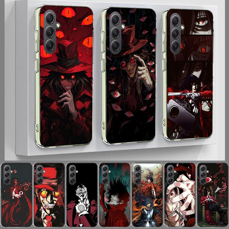 Alucard Helsing Phone Case for Samsung A17 A37 A57 A07 A16 A26 A36 A56 A06 A02S A12 A22 A32 A52S A04S A14 A24 A34 A54 A03 A13 A3