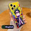 Jujutsu Kaisen Yuta Okkotsu Handyhülle für iPhone 17 16 15 14 13 12 11 Air Pro Max Plus Mini Magsafe Klare Bunte Hülle Hübsch