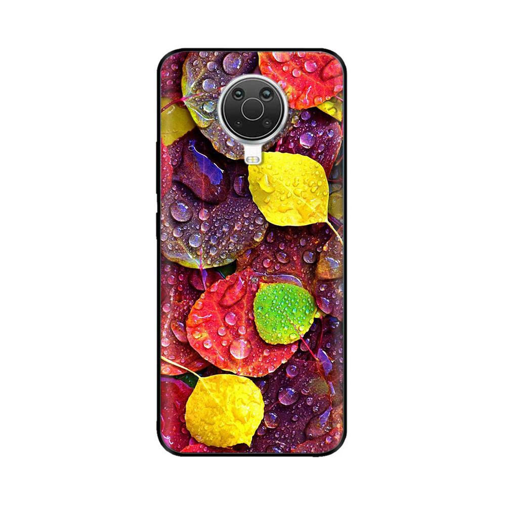 For Nokia G20 Case Cover for Nokia G10 G20 Silicone Back Cover Phone Case for NokiaG20 G 20 2021 Cute Flower Bumper 6.5 Inch