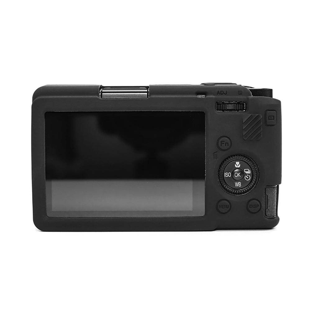 VOVMOEYA Silicone Case for Ricoh Includes 1 Protective 2 Screen and 1 Hot Shoe GRIIIx Protective Camera Protector for Ricoh Detachable Lens 9H High