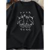 Pxxr Gvng Men's Black Money Signs Dollar $igns Graphic T-Shirt - Oversized Streetwear Tee, Soft Breathable Cotton Relaxed Fit Casual Shirt for Young