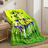Brazil Football Team Designed Flannel blanket for bedroom, living room, sofa, and nap