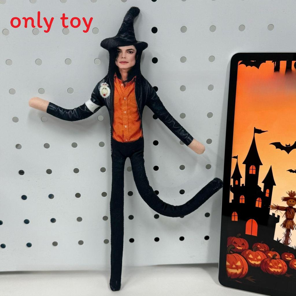 Michael Jackson Halloween Plush Doll With Skeleton Frame For Collectors