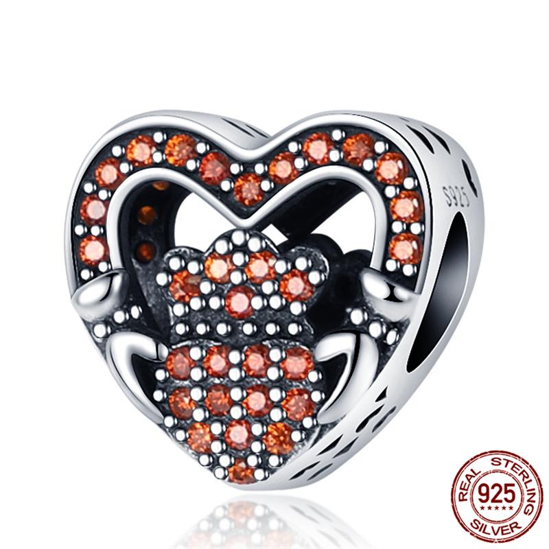 Copper Metal Eyes Smiling Face Blue Starfish Charm Bead Components Compatible With Authentic Original Bracelet High Quality Fine Jewelry Charm Bead