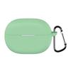 Solid‑Color Silicone Earbuds Case with Buckle for Huawei FreeBuds Pro 5, Shockproof Earphone Cover