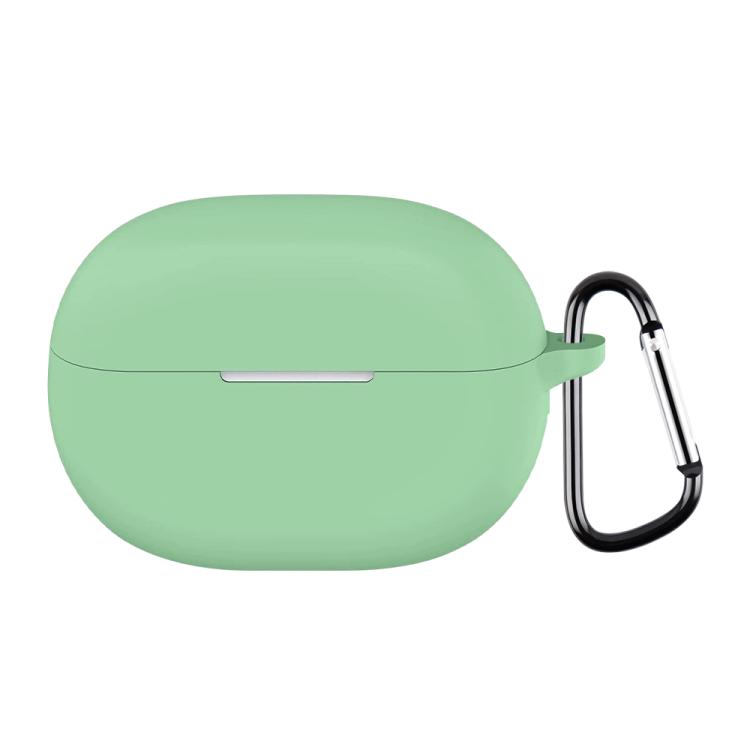 Solid‑Color Silicone Earbuds Case with Buckle for Huawei FreeBuds Pro 5, Shockproof Earphone Cover
