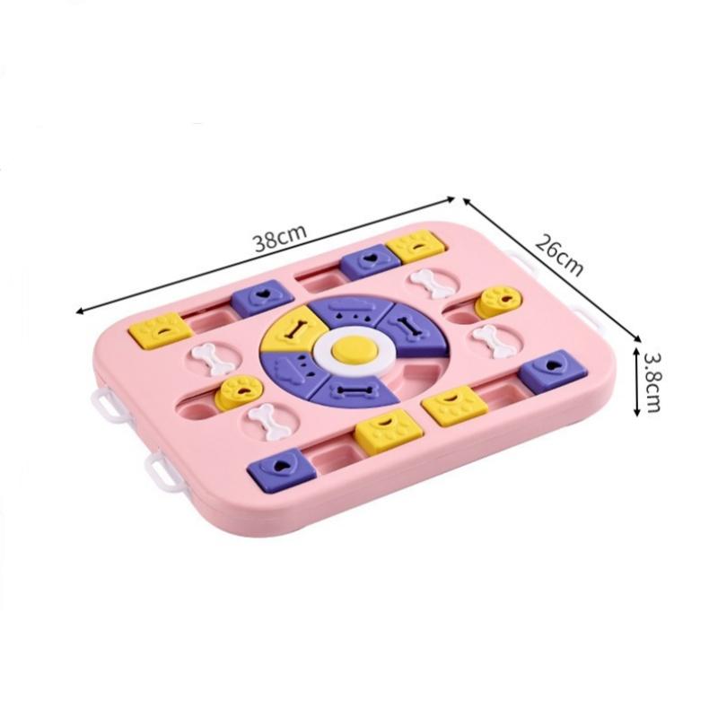 Dog Puzzle Toys Slow Feeder Interactive Increase Puppy IQ Food Dispenser Slowly Eating NonSlip Bowl Pet Cat Dogs Training Game