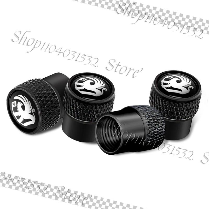 4Pcs Metal Car Styling Tire Valve Caps Tyre Wheel Stem Air Valve Cover For Vauxhall Astra H J G Vectra C Insignia Zafira Corsa