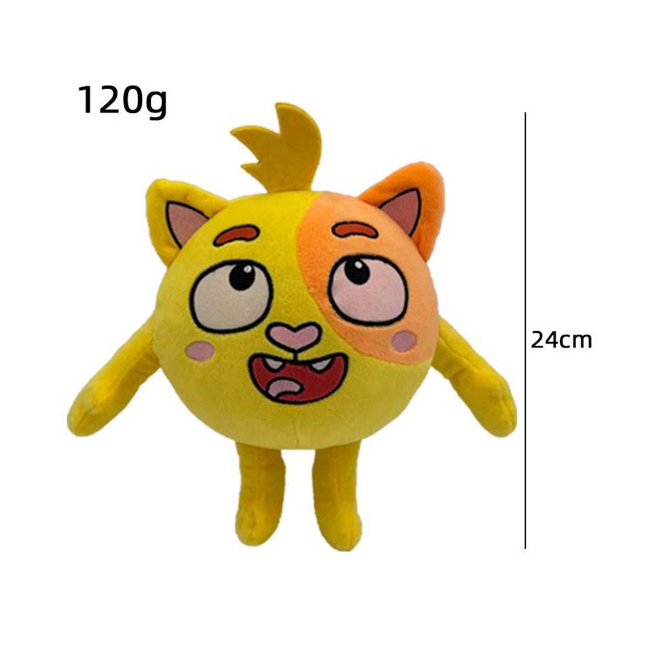 24cm Dětská Zoo Plyšové Hračky Kreslená Kočka Nosorožec Ježek Anime Měkká Plyšová Zvířátka Panenka Hračky s Dětskými Písničkami Dětské Děti Narozeninové Dárky