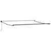 Retractable Awning Beige 400 X 300 Cm Polyester and Metal