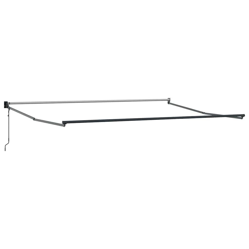 Retractable Awning Beige 400 X 300 Cm Polyester and Metal