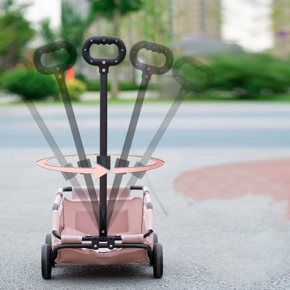 Outdoor Dog Stroller Portable Lightweight Folding 360° Rotating Trolley Pet Cat Stroller for Small Dogs Cats Travel Walking