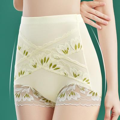 Sexy High-Waist Spitze Plus-Size Slips für Damen - Bauchkontrolle und Po-Lifting Nahtloses Design für Frühling und Sommer
