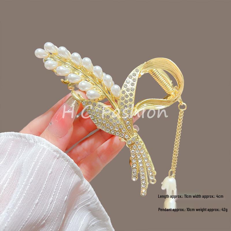 Liljekonvalj Veteax Hårnål: Damers Ny Kinesisk Stil Tofs Klämma för Eleganta Uppsättningar.