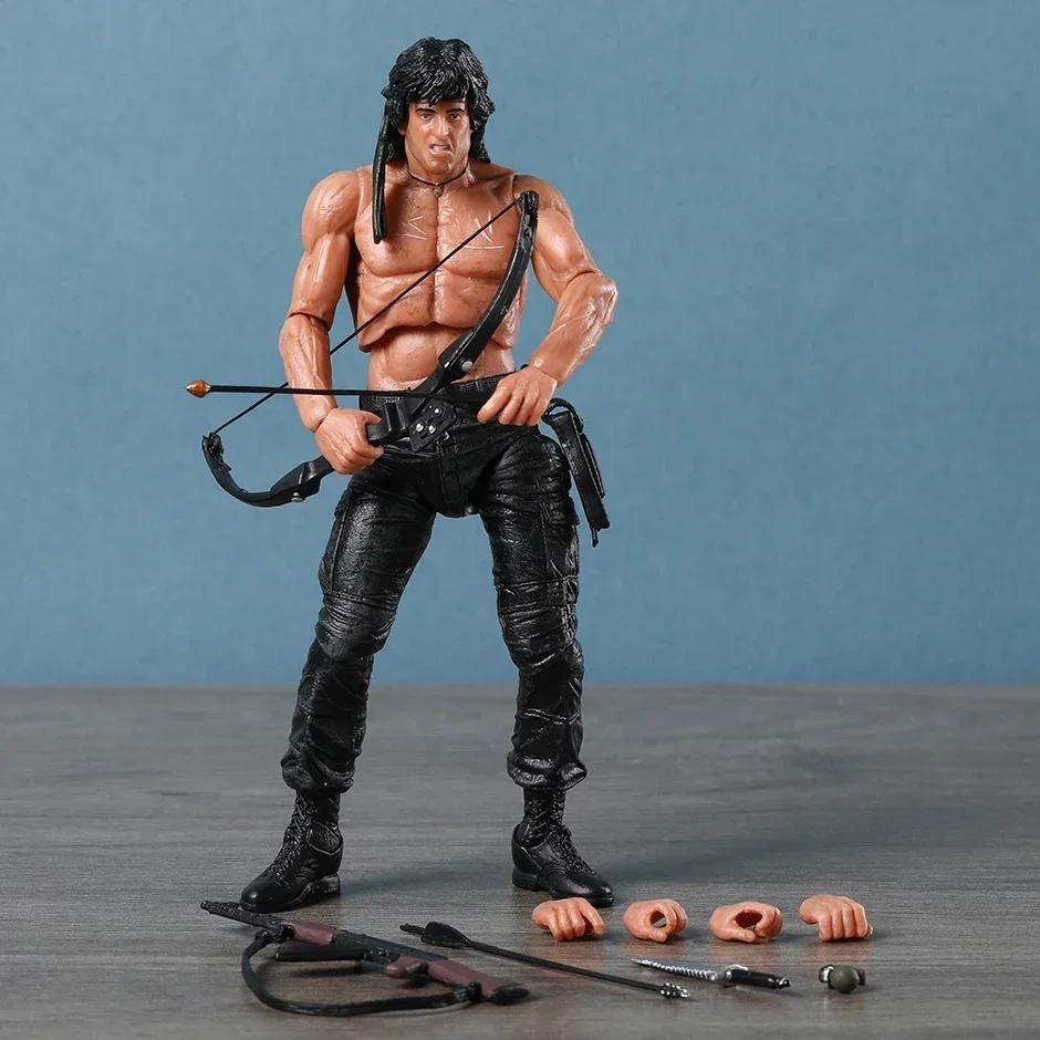 Instant Ship Rambo Force Of Freedom SDCC Limited Action Figure NECA | Handmade Toy Model Decor