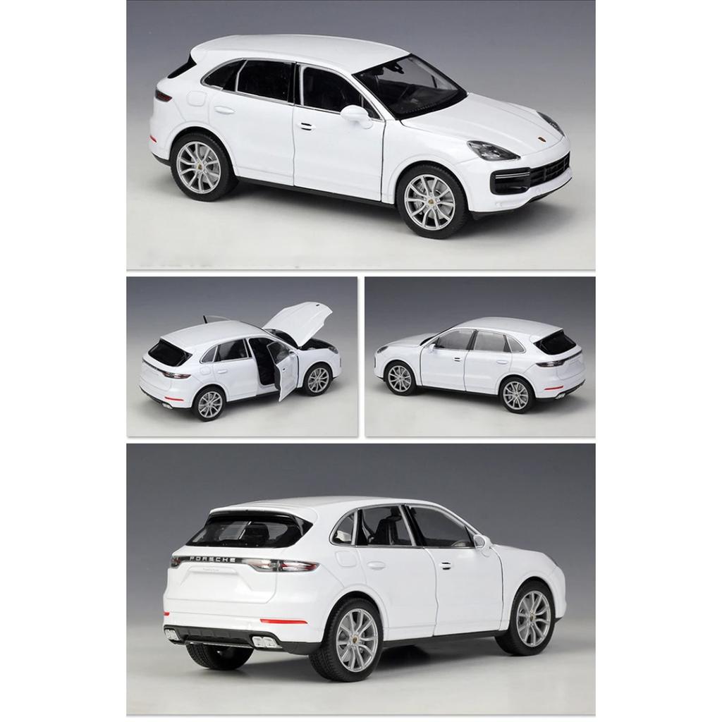 Welly 1/24 Porsche Cayenne Turbo SUV Alloy Car Diecasts & Toy Vehicles Car Model Miniature Scale Model Car for Children