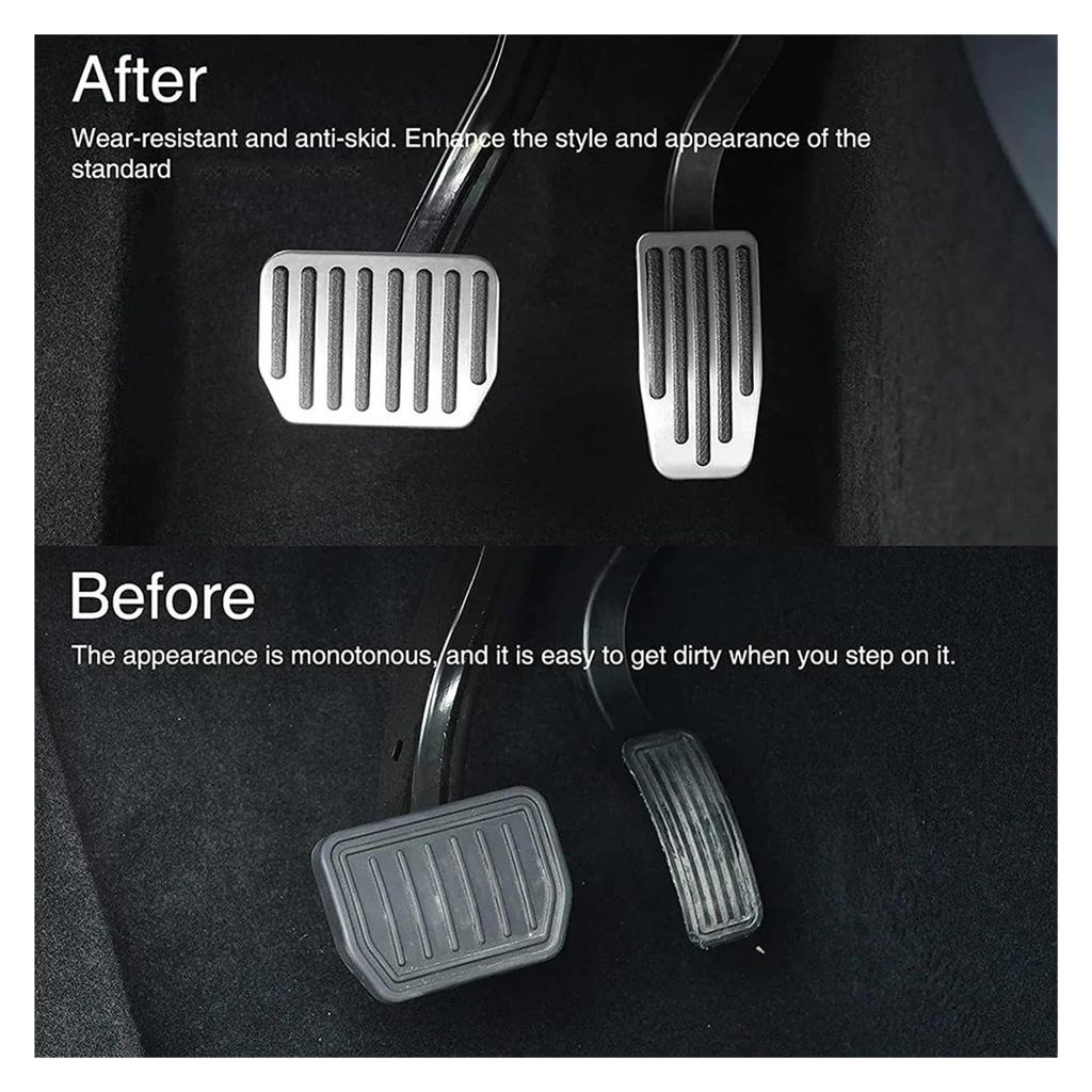 Car Brake Pedals Tesla Model Y Juniper 3 Highland 2021-2025 Non-Slip Aluminum Brake Accelerator