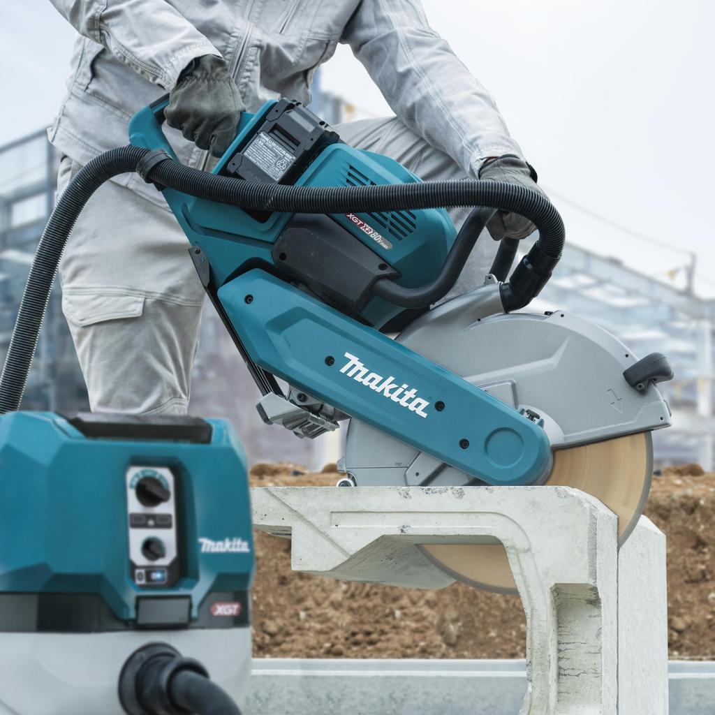 Makita CE002GZ 355mm Cordless 80Vmax and Blade Sold Cutter, (Battery, Charger, Separately)