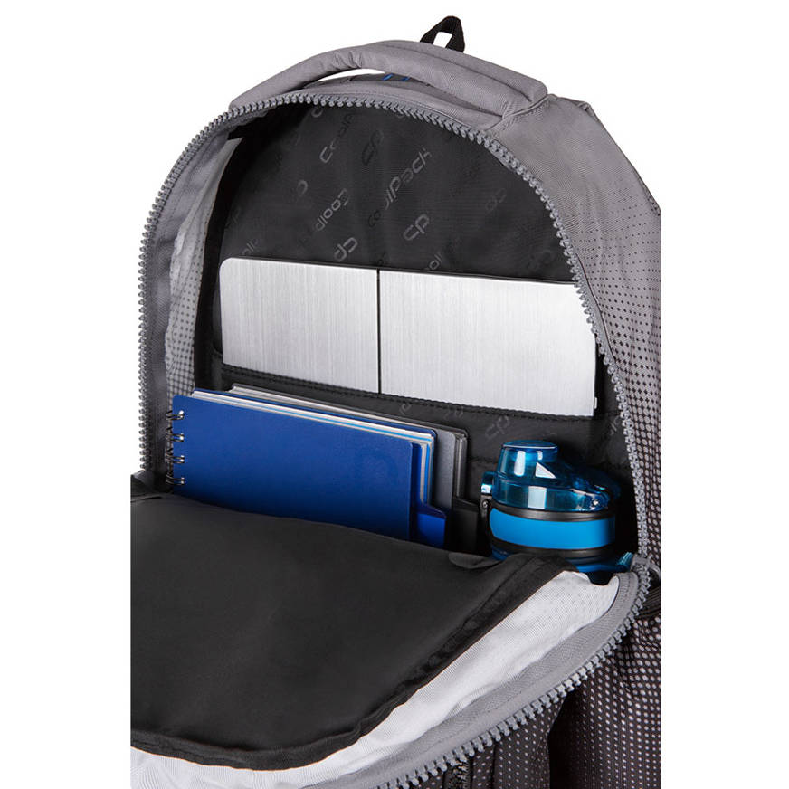 Coolpack Drafter Youth Backpack - Gray-blue gradient, stylish and functional, perfect for any adventure!
