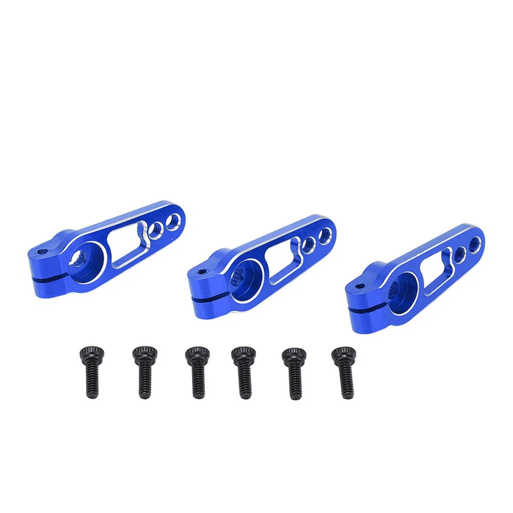 3pcsCelsiusset 25T Steering Servo Arms for 1Celsius10 Remote Control Car Aluminum Alloy Servo Arm