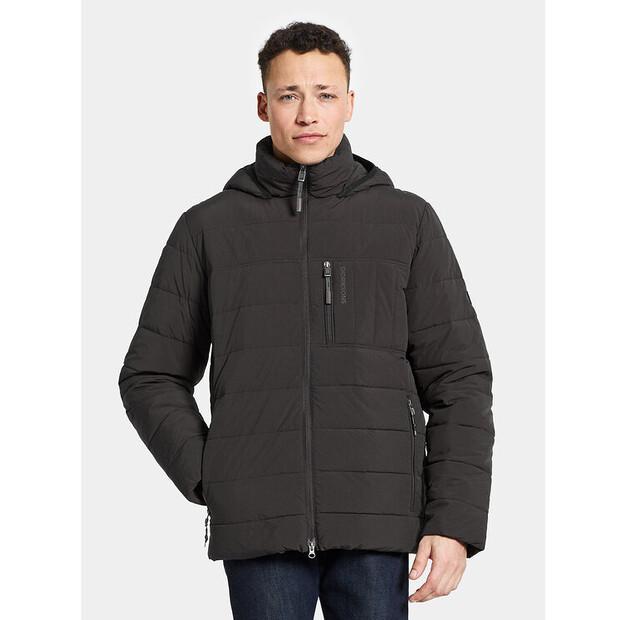 Winter Jacket Didriksons Jona Usx Jkt 504923, Black, Standard Fit
