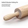 rolling Pin Solid Wood Roller Dumpling Skin Household Large Rush Noodle Stick Rolling Dumpling Skin Rolling Pin Roller Rolling Pin Wood, Diameter