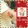 Ruikalong Christmas Cartoon Temporary Tattoo Stickers for Face and Arms