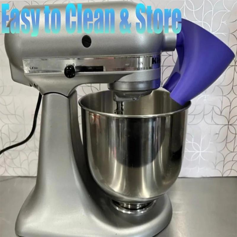 Funnel for Kitchen Aid  Easy Pouring Design Prevents Spills and Messes Enables Guided Pouring for Both Flour and Egg Liquid