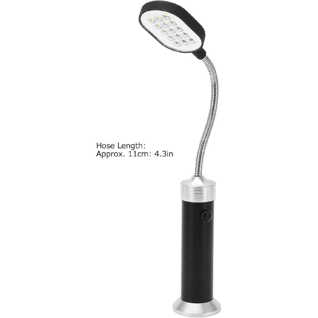 Magnetic Lamp, 360° Adjustable High Brightness LED Outdoor Work Light with Magnetic Base for Indoor & Outdoor Use (Black)