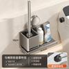 Suction Cup, Toilet Brush, Shelf, No Punching Toilet, Wall-Mounted Household Toilet, No Dead Ends, Cleaning Toilet Artifact